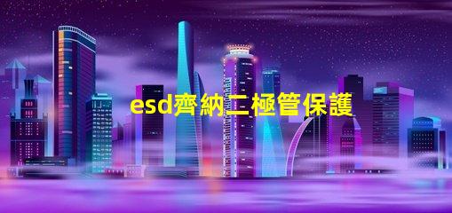 esd齊納二極管保護電子設備的關鍵組件