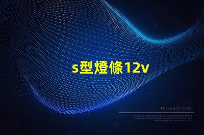 s型燈條12v