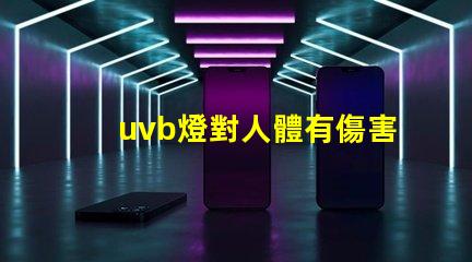 uvb燈對人體有傷害嗎深入解析UVB燈對皮膚健康的影響