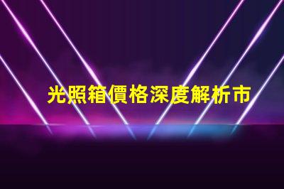 光照箱價格深度解析市場價與性價比