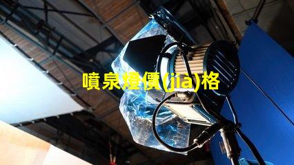 噴泉燈價(jià)格揭示不同品牌與規(guī)格的價(jià)格差異