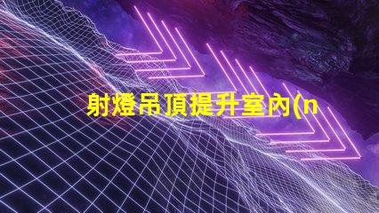 射燈吊頂提升室內(nèi)氛圍的智能照明解決方案