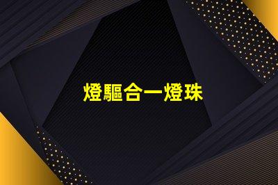 燈驅合一燈珠