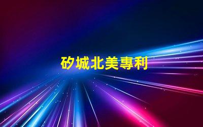 矽城北美專利