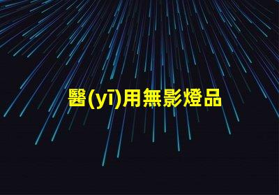 醫(yī)用無影燈品牌揭秘市場上最受歡迎的無影燈品牌