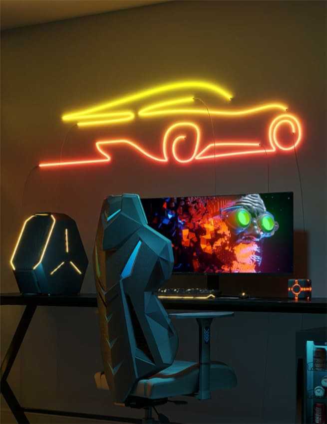 亮度與發光效率的對比