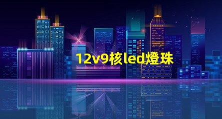 12v9核led燈珠