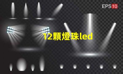 12顆燈珠led