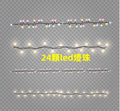24顆led燈珠