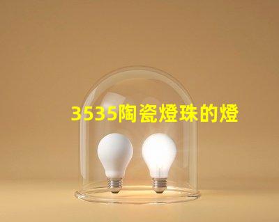 3535陶瓷燈珠的燈座類型是什么？