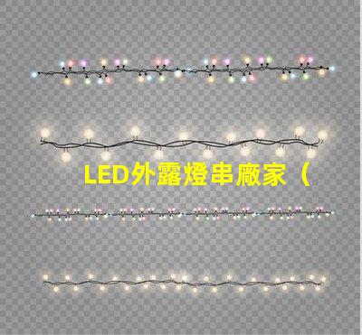 LED外露燈串廠家（高品質LED外露燈串供應商）