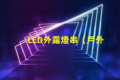 LED外露燈串（戶外裝飾照明首選）