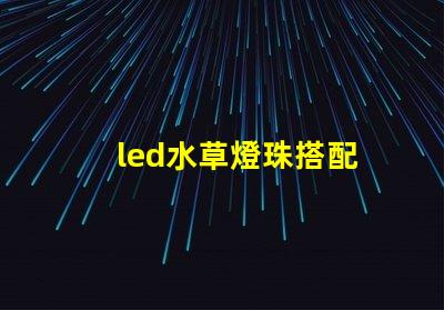led水草燈珠搭配