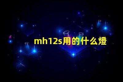 mh12s用的什么燈珠