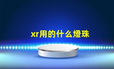xr用的什么燈珠