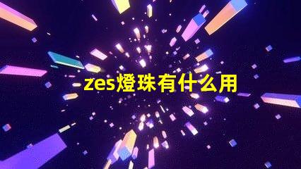 zes燈珠有什么用