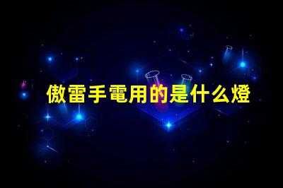 傲雷手電用的是什么燈珠