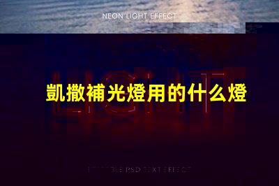 凱撒補光燈用的什么燈珠