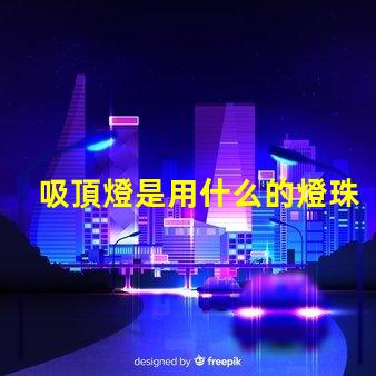吸頂燈是用什么的燈珠