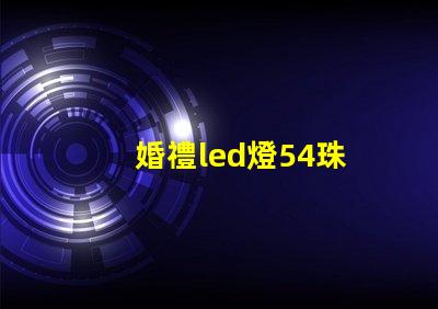 婚禮led燈54珠