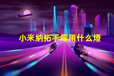 小米納拓手電用什么燈珠