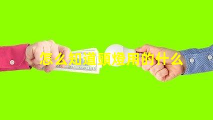 怎么知道頭燈用的什么燈珠