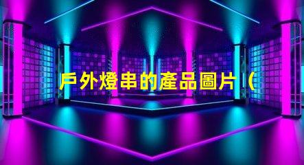 戶外燈串的產品圖片（展示戶外燈串的產品圖片）