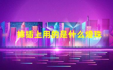 排插上用的是什么燈珠