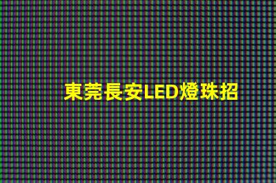 東莞長安LED燈珠招聘