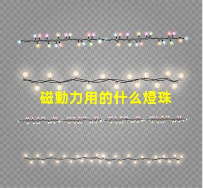磁動力用的什么燈珠