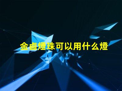 金鹵燈珠可以用什么燈代替