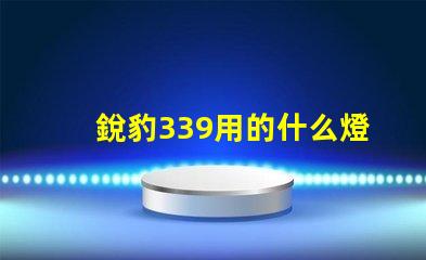 銳豹339用的什么燈珠