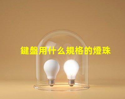 鍵盤用什么規格的燈珠好