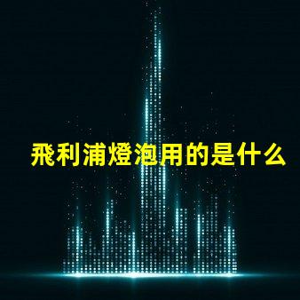 飛利浦燈泡用的是什么燈珠