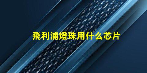 飛利浦燈珠用什么芯片