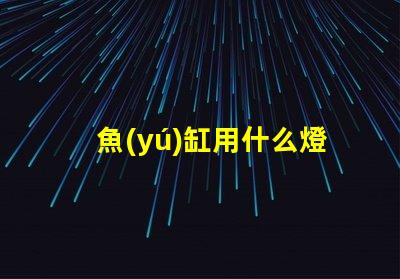 魚(yú)缸用什么燈珠不紅光亮