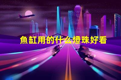 魚缸用的什么燈珠好看實用